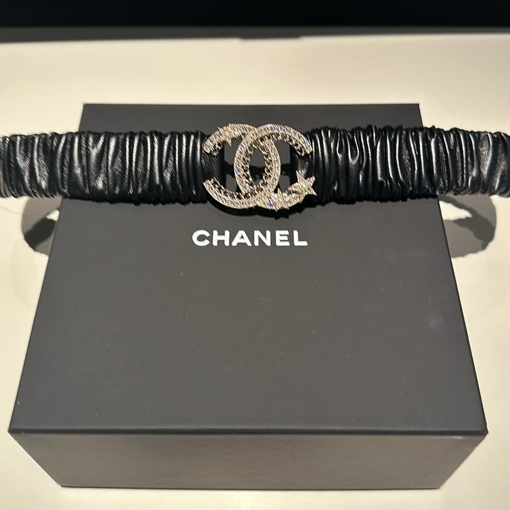 BRAND NEW never worn Chanel belt, size 75!